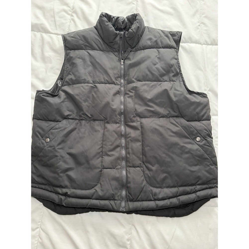 St John's men's grey Puffer Vest sz xl